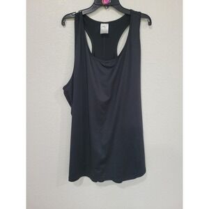 Just My Size Active Womens 3X Black Racerback Tank Top Plus Acivewear #16
